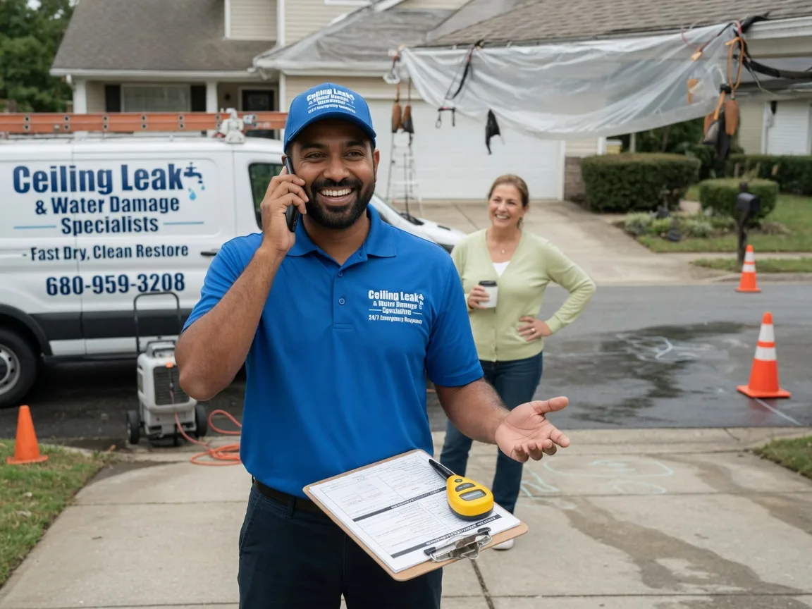 Ceiling Leak Cleanup Oak Bluffs, MA FAQs